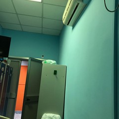 i locali del 118 dell'ospedale Bonomo completamente sanificati
