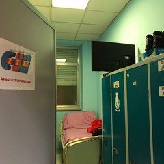 i locali del 118 dell'ospedale Bonomo completamente sanificati