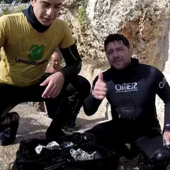Iniziativa a Polignano a Mare del Centro Subacqueo di Andria