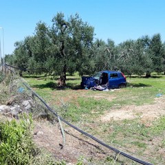 incidente stradale sull'Andria Bisceglie