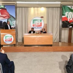 Nicola Giorgino alla manifestazione di Lecce