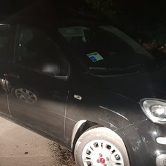 Fiat Panda rubata e recuperata ad Andria