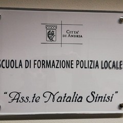 La "Scuola di Polizia Locale" intitolata all'Assistente di P.L. Natalia Sinisi