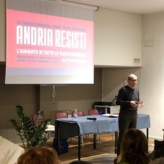 “Andria resisti”, organizzata dal centrosinistra andriese
