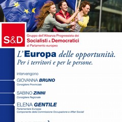L'europarlamentare Elena Gentile, ospite di Giovanna Bruno e Sabino Zinni