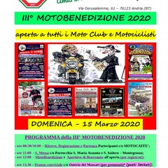 3 edizione motobenedizione