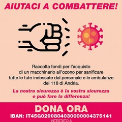 Coronavirus: l'UNITALSI in aiuto al 118