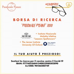 borsa di ricerca “Pasquale Pisani” 2020