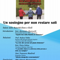 Un sostegno per non restare soli