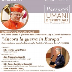 Primo appuntamento di Paesaggi Umani e Spirituali