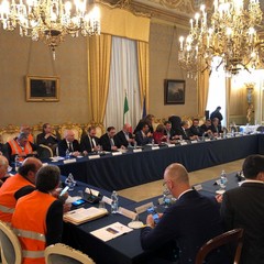 gilet arancioni agricoltori incontrano ministro Centinaio