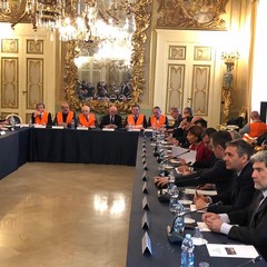 gilet arancioni agricoltori incontrano ministro Centinaio