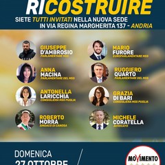 Inaugurazione sede M S Andria Domenica ottobre