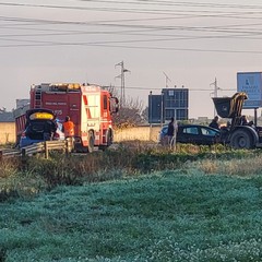 Grave incidente sulla provinciale Andria Canosa