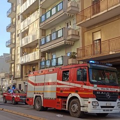 incendio ad Andria