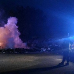 incendio SP rifiuti