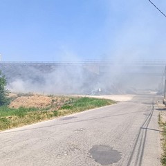 Incendio via bisceglie andria