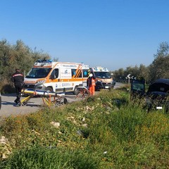 incidente stradale sulla provinciale Andria Bisceglie