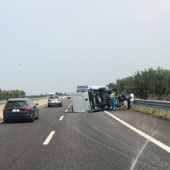 incidente stradale sull'A/14