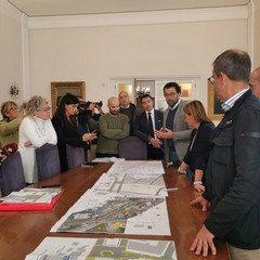 Interramento ferroviario conferenza stampa