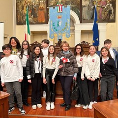 LI C Verdi Cafaro incontra la sindaca Bruno a Palazzo di Citt