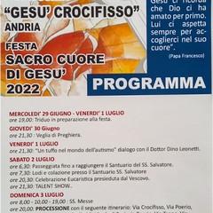 Al via la festa della parrocchia di Gesù Crocifisso