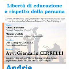 locandina a Andria