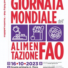 LOCANDINA ALIMANTAZIONE FAO