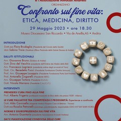 Locandina Confronto sul fine vita