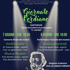 Locandina giornate verdiane IC VERDI CAFARO