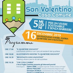 Locandina San Valentino Casa Comune
