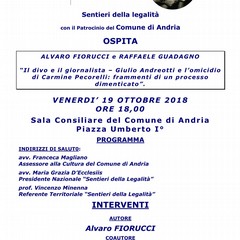 Locandina Sentieri Andria