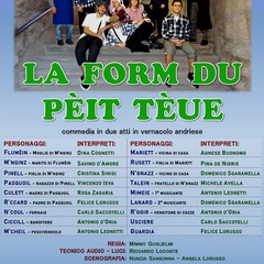 Locandina spettacolo "La form du peit teùe"