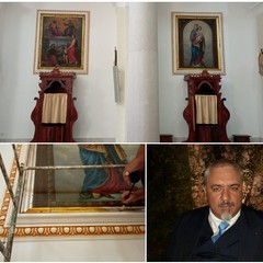 Doppio intervento di restauro eseguiti dai M° Marzano e Leonetti