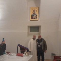 San Nicola di Myra realizzata dall'artista andriese Giuseppe Marzano
