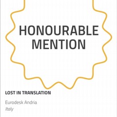 Menzione donore Eurodesk