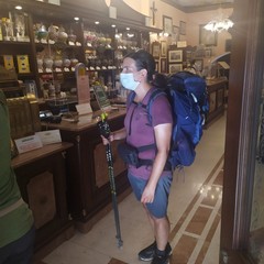 sosta sulla via Francigena nella città Fidelis per gustare alcune delle sue prelibatezze