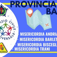 307 posti per il Servizio Civile per 19 sedi delle Misericordie di Puglia