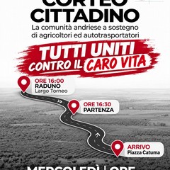 Mobilitazione ad Andria