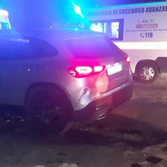 Incidente stradale alla rotatoria di Montegrosso