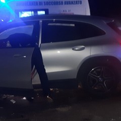 Incidente stradale alla rotatoria di Montegrosso