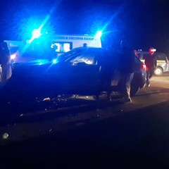 Incidente stradale alla rotatoria di Montegrosso