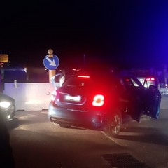 Incidente stradale alla rotatoria di Montegrosso