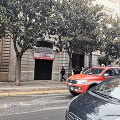 Incendio in un appartamento di corso Cavour