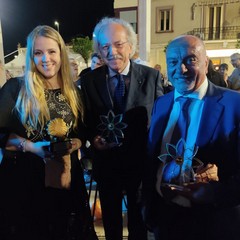 da sx Beatrice Parente; Mario Mucci e Giuseppe Costanza