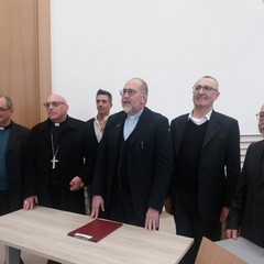 Don Mimmo Massaro al centro della foto