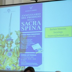 Parrocchia Gesù Crocifisso di Andria, ricorrenza del terzo anniversario del Prodigio della Sacra Spina la pubblicazione di un libro di ricerca sociologica