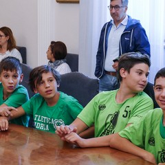 Premiazione di atleti a Palazzo Città di Andria