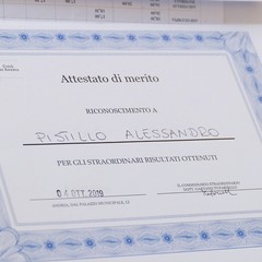 Premiazione di atleti a Palazzo Città di Andria