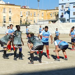 Inizio campionato di rugby, vittoria dei Draghi della Bat